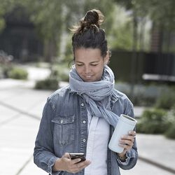 To Go Click Thermobecher, soft cloud, Stelton