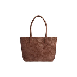 WrenMBG Shopper Weave, cognac, Markberg