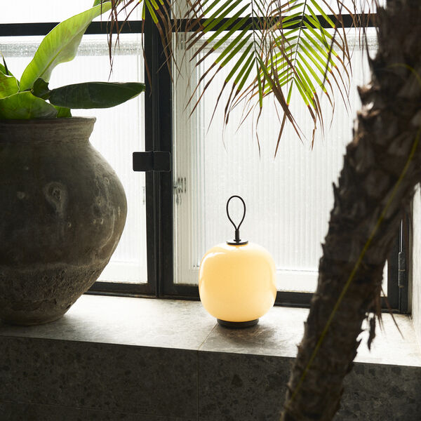 VL45 Radiohus Portable Lamp,dusty terracotta, Louis Poulsen