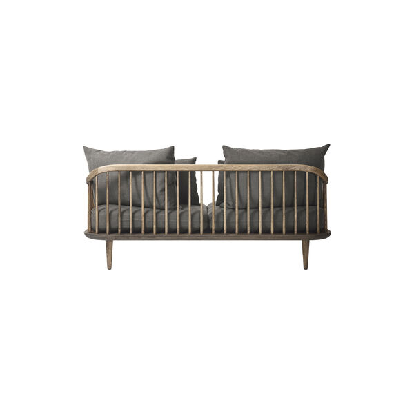 Fly SC2 2-seater Sofa, Hot Madison 093/smoked oiled oak Fly SC2 2-seater Sofa, Hot Madison 093/smoked oiled oak, &Tradition