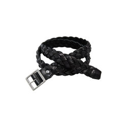 Henso braided belt, black, BITTE KAI RAND