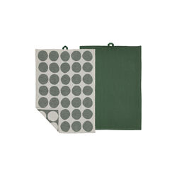 Bubbles Tea Towel, pine green, S&ouml;dahl