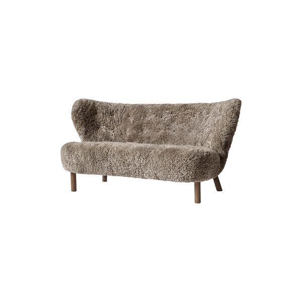Little Petra VB2 Sofa, Sahara/oiled walnut Little Petra VB2 Sofa, Sahara/oiled walnut, &Tradition