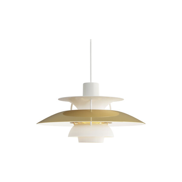 PH 5 Mini Pendelleuchte, messing, Louis Poulsen