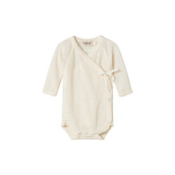 Belita LS Wrap Bodysuit, natural, MarMar Copenhagen