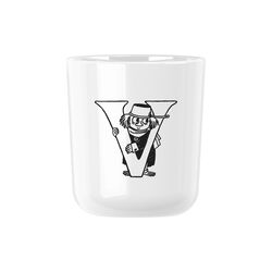 Moomin ABC Tasse V, moomin white, RIG-TIG