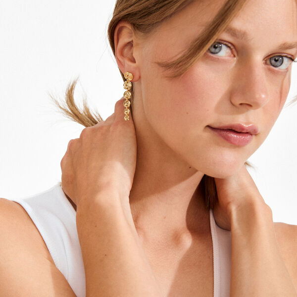 AIR ohrringe, vergoldet, Pilgrim