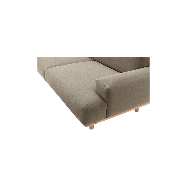 Reason 2.5 Seater Sofa, Re-Wool 218, Bruunmunch Furniture