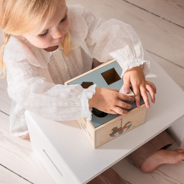 World of Sebra Stacking Blocks, beige, Sebra