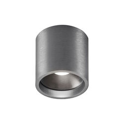 SOLO 1 ROUND Ceiling Light, titanium, LIGHT-POINT