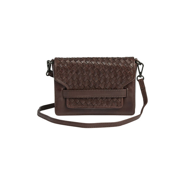 VanyaMBG Crossbody Bag Weave, dark brown, Markberg