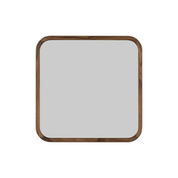Silhouette Spiegel 70 x 70 cm, oiled walnut, Fredericia Furniture