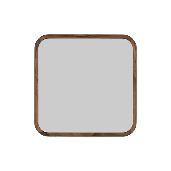 Silhouette Spiegel 70 x 70 cm, oiled walnut, Fredericia Furniture