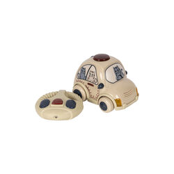 Remote Control Police Car, beige, Konges Sl&oslash;jd