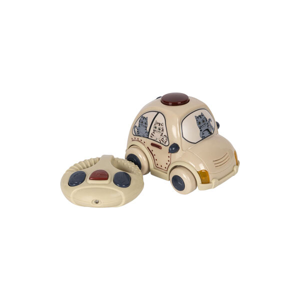 Remote Control Police Car, beige, Konges Sl&oslash;jd