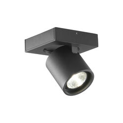 FOCUS 1 Decken- und Wandleuchte, schwarz, LIGHT-POINT