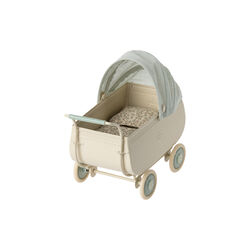 Kinderwagen Mikro, blau, Maileg