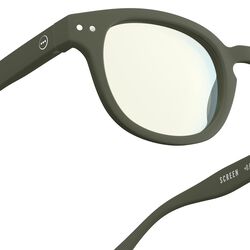 #C READING SCREEN Brillen, kaki green, IZIPIZI