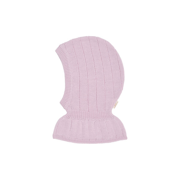 Merino-Rippstrick-Sturmhaube, lavender, Copenhagen Colors Organics