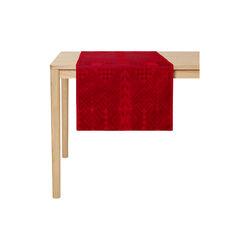 CHRISTMAS Table Runner, deep red, Georg Jensen Damask
