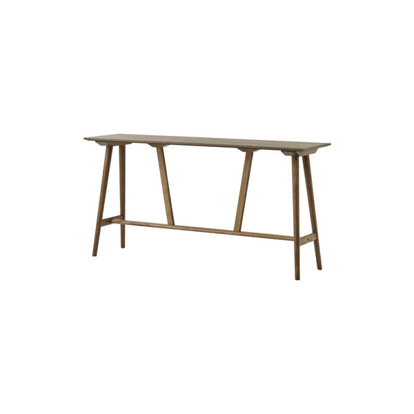 In Between SK25 Counter Table, smoked lacquered oak, &Tradition