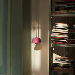 Flowerpot VP10 Pendant, tangy pink, &Tradition