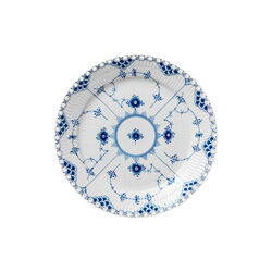 Musselmalet Vollspitze Teller Ø 25 cm, Royal Copenhagen
