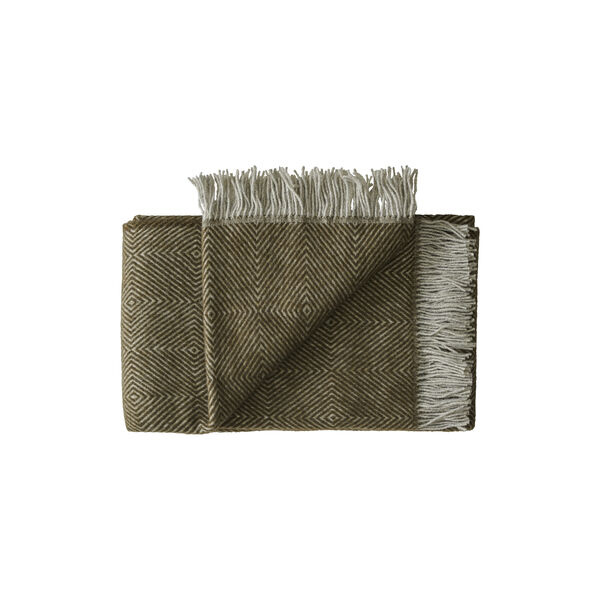 Liv&oslash; Throw, 02109 seaweed, Silkeborg Uldspinderi