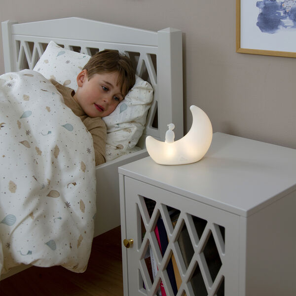 Mond-Nachtlicht, off-white, 2er-Set, Cam Cam Copenhagen