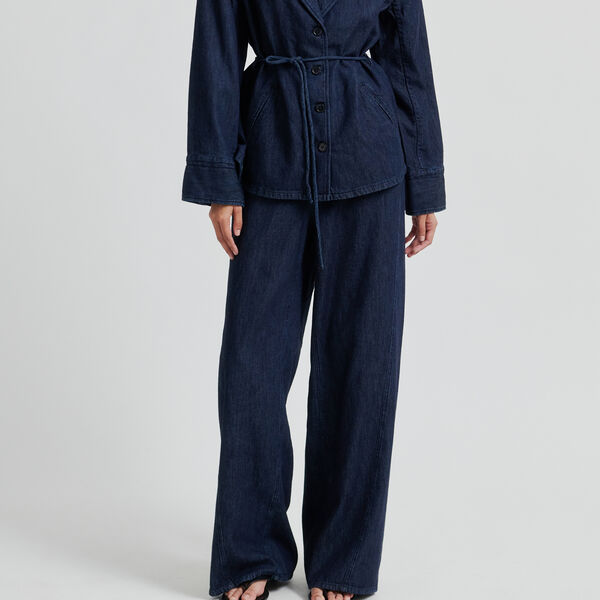 Olane Denim Jeans, dark blue denim, Second Female