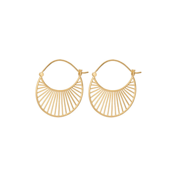 Large Daylight Ohrringe, gold Large Daylight Ohrringe, gold, Pernille Corydon Jewellery