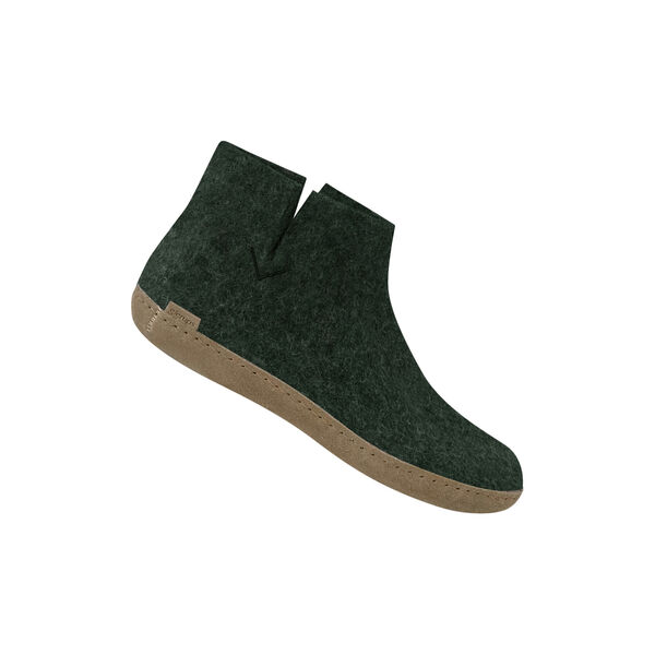 Filzstiefelette, waldgrün, Glerups