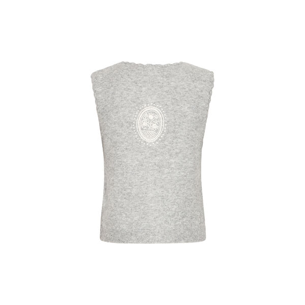 IRLOVEY Waistcoat, medium grey melange, Atelier R&ecirc;ve