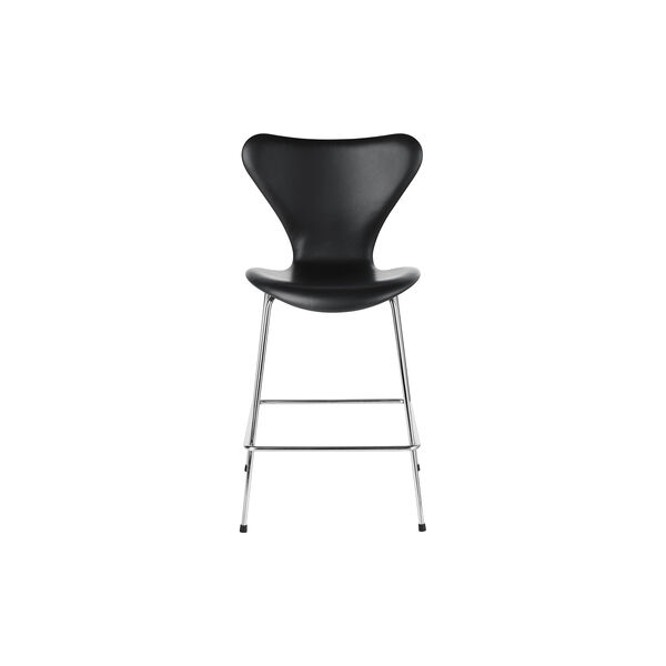 Serie 7&trade; 3187 Barstuhl, Soft black, Fritz Hansen