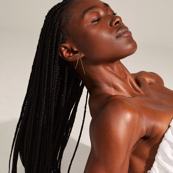 TAHOE Chain Earrings, gold plated, Pilgrim