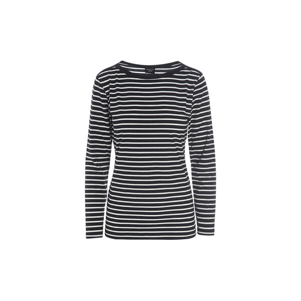 Popeye Jerseybluse, black/off-white, BITTE KAI RAND