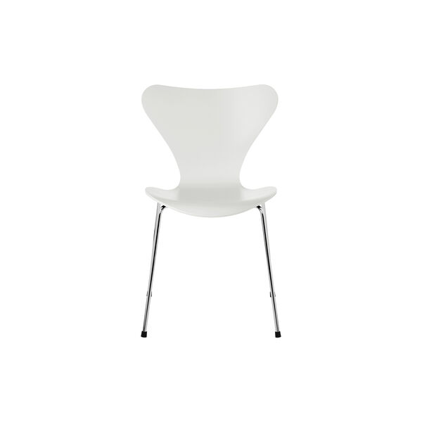 Serie 7™ 3107 volllackierter Stuhl, white, Fritz Hansen
