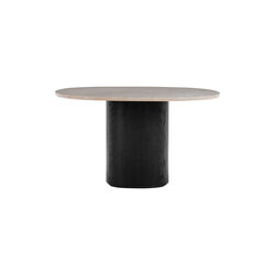Ovata spisebord, Jura Grey limestone/black oak, Wendelbo