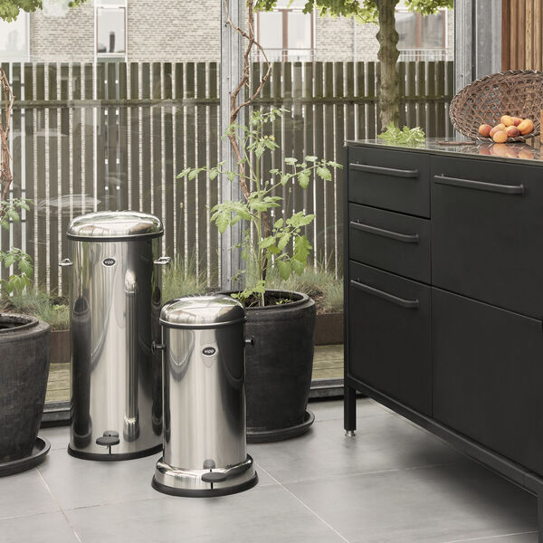 VIPP17 Treteimer, rostfreier Stahl, Vipp