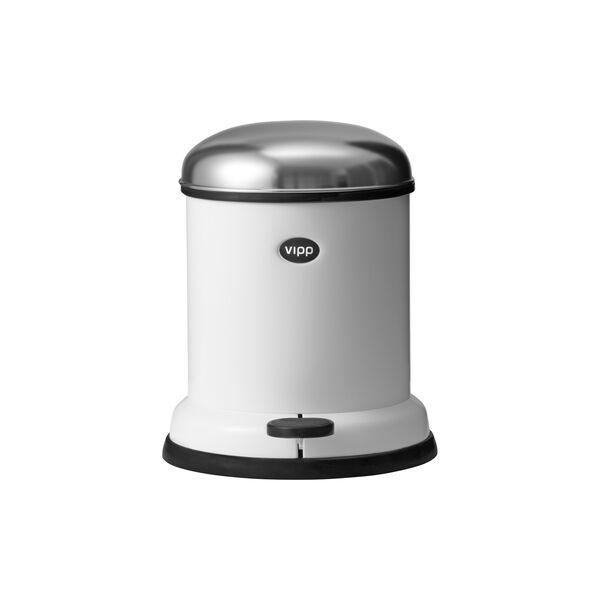 Vipp13 Treteimer, weiß, Vipp