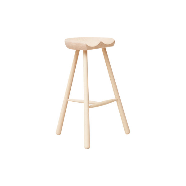 Shoemaker Chair™ no. 68, white oiled beech, Form & Refine