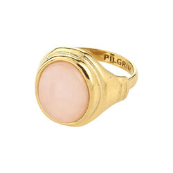 LYNDON ring, vergoldet, Pilgrim