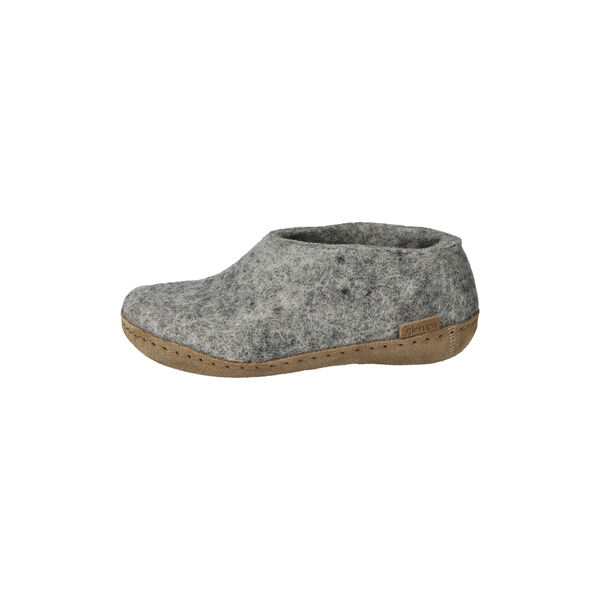 Filzschuh Junior, grau, Glerups