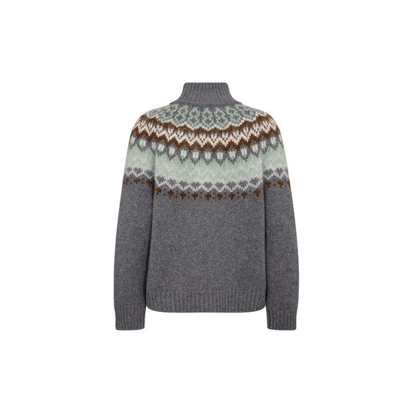 MMDaya Fjord Highneck Knit, thunderstorm, MOS MOSH