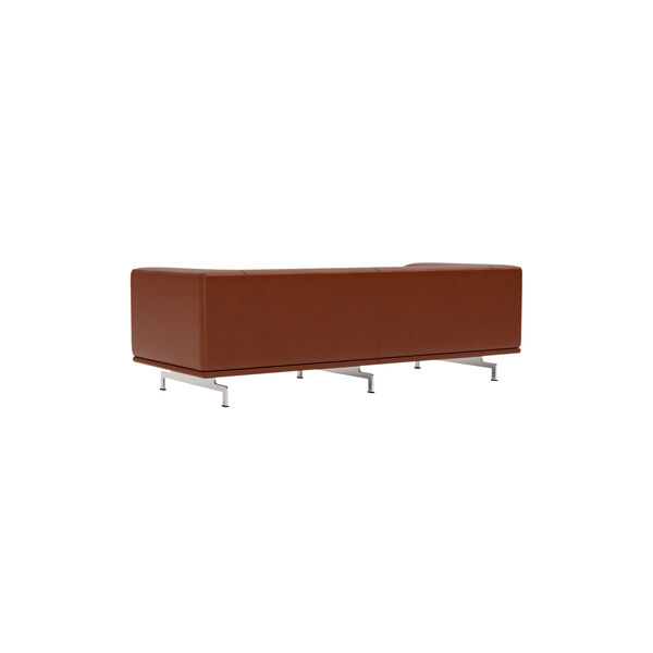 4510 Delphi Sofa, Cera 905/aluminium, Fredericia Furniture
