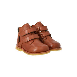 Anf&auml;nger TEX-Stiefel, cognac/dunkelbraun, ANGULUS