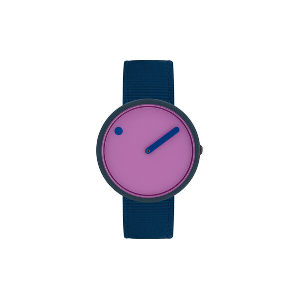 Picto Wrist Watch, pink reef/navy blue, PICTO