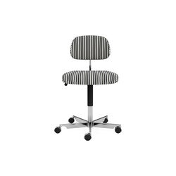 KEVI® 2534U Bürostuhl, schwarz/weiß, Montana Furniture