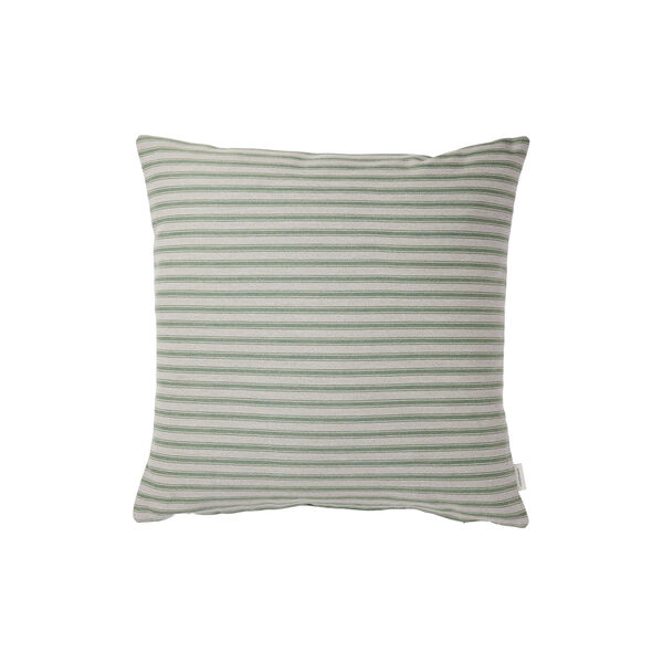Outdoor Fine Stripe Kissen, green, Compliments