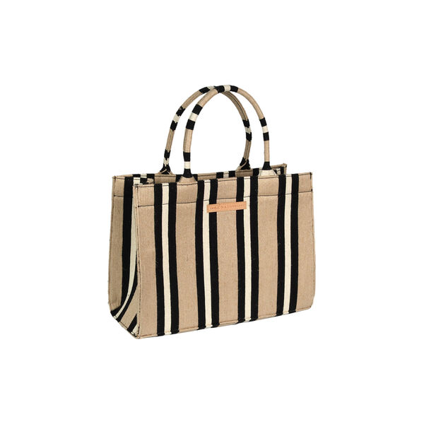Svinkloev Big Tote, jute/black, Luna Moon